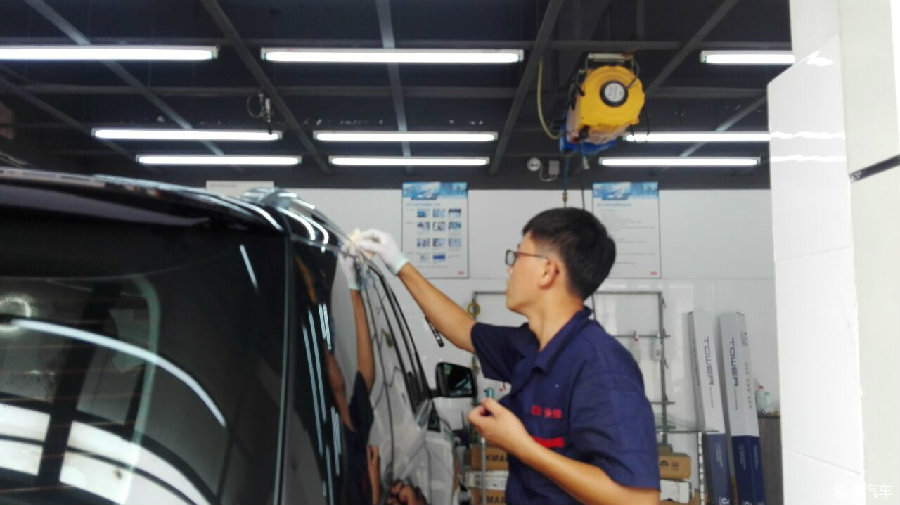 東營(yíng)汽車裝飾美容-奔馳GLE320全車鍍晶-美佳汽車服務(wù)中心